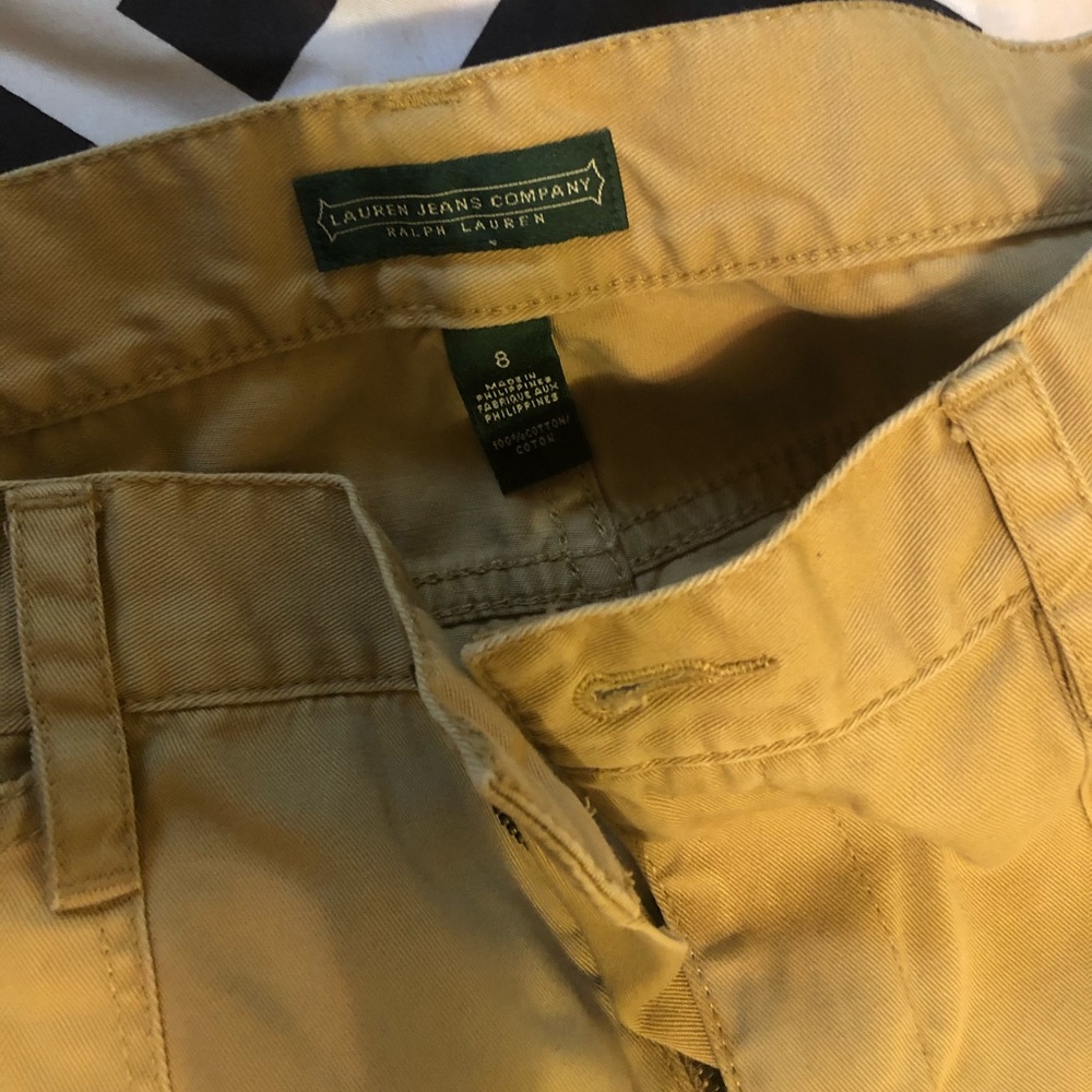 Wild leg tan Pants